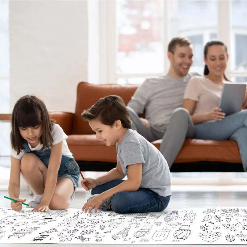 Drawing roll for kids: Unleash creativity without limits!