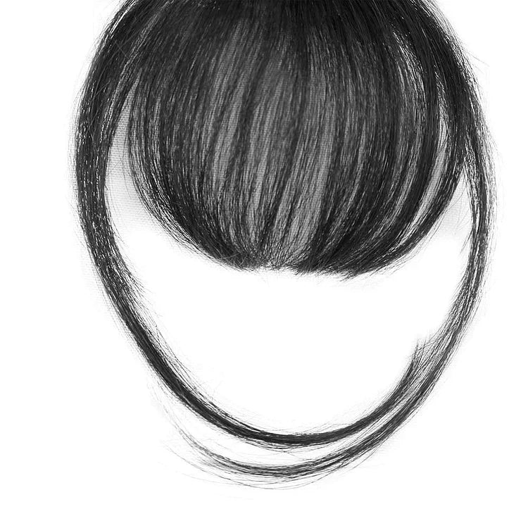 Clip-in bangs for an instantly transformed look