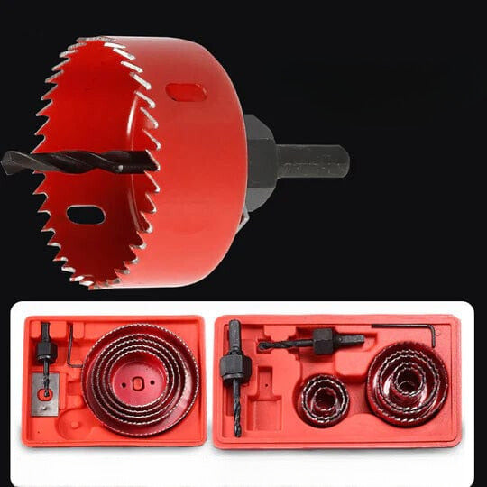 Kit de cloches pour perceuse (x13)